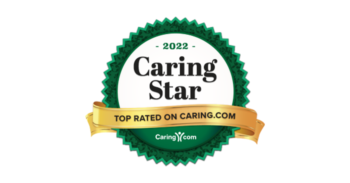 Caring Star award badge from Caring.com