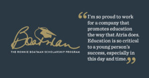 Boatman Scholarship Honors the Past, Brightens the Future
